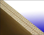 Determination compression strength of corrugated board
